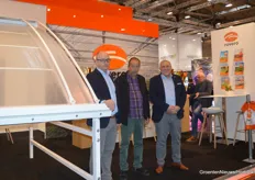 Jan van Hemert (Rovero), Willy Homma (Atoplan Products) and Robert Poljet (Rovero)